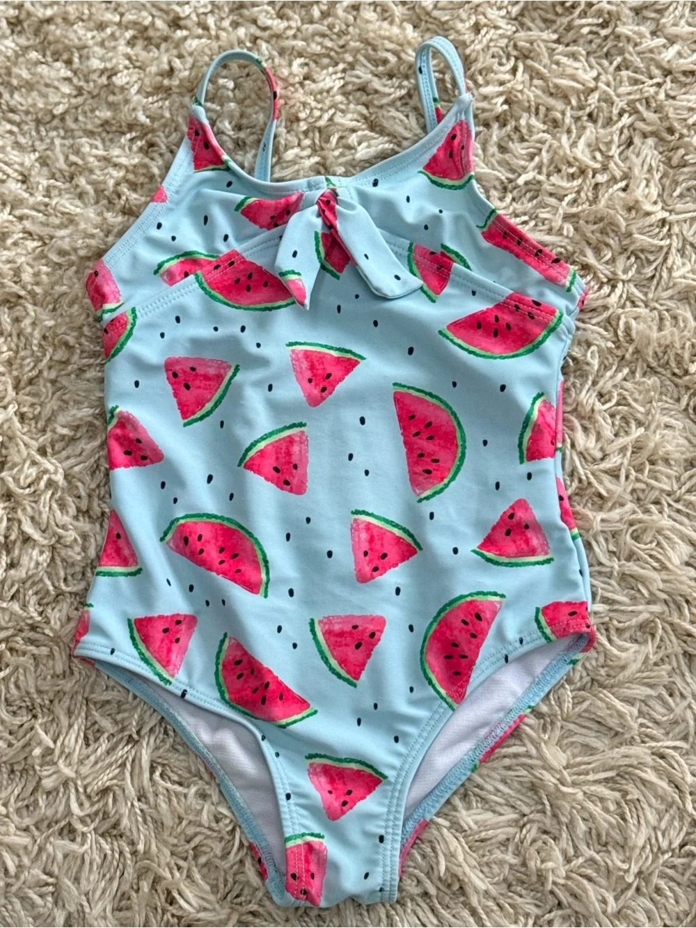 Sol Swim Watermelon One‑Piece Swimsuit – Size 3T